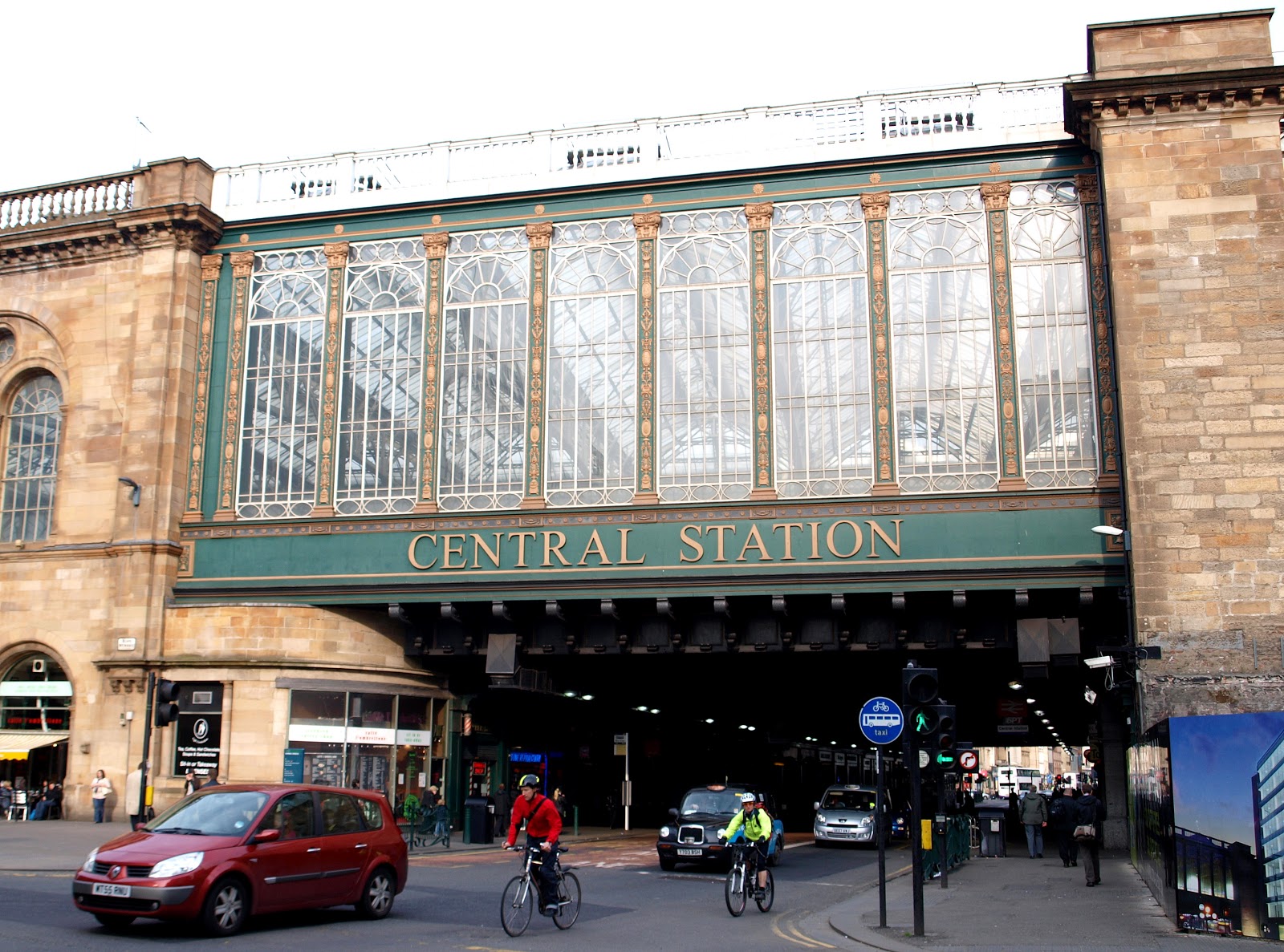 The traveler's drawer GLASGOW (Scotland). Central Station (2009)