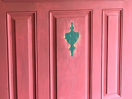 chalky painted front door fail