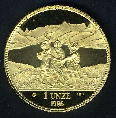 Swiss Gold Bullion Helvetia