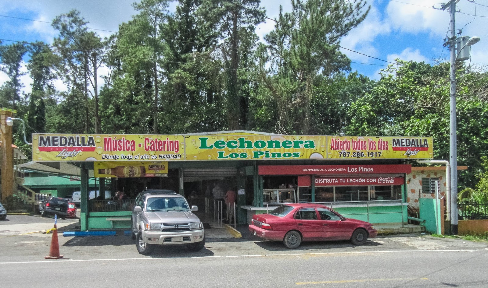 Souvenir Chronicles PUERTO RICO LUNCH AT A LECHONERA ON PORK HIGHWAY