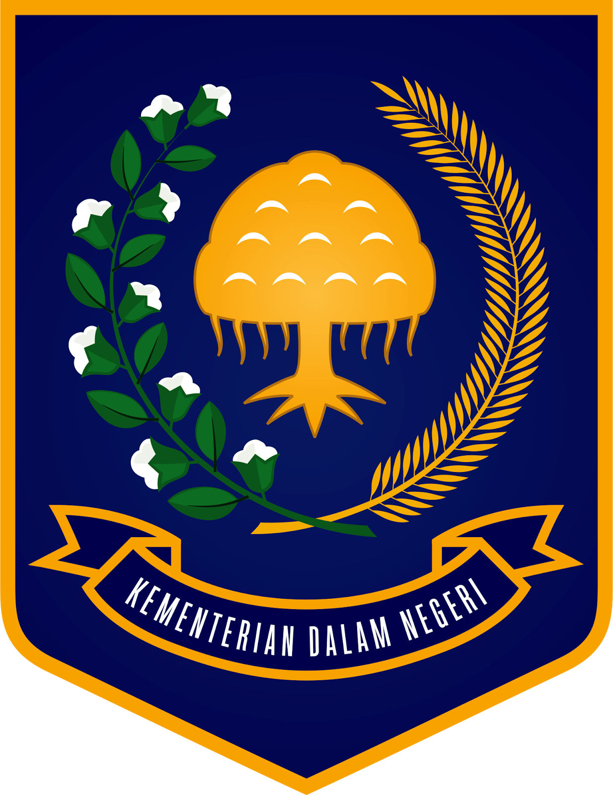 Logo Kementerian Dalam Negeri RI 237 Design