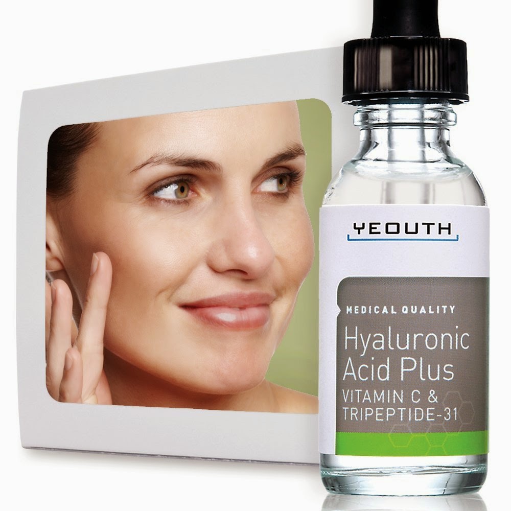 Jennaviva Says....... Yeouth Hyaluronic acid plus Tripeptide 31 and