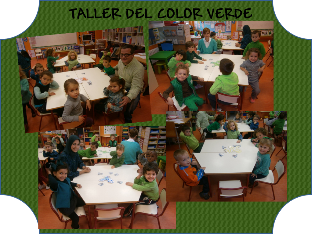 LA CLASE DE MIREN mis experiencias en el aula TALLER DEL COLOR VERDE LA CLASE DE MIREN mis experiencias en el aula TALLER DEL COLOR VERDE