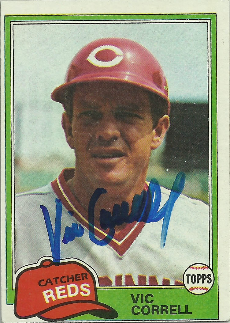 Cincinnati Reds Baseball Card Collector: TTM: Vic Correll