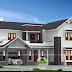 2689 sq-ft, 4 bedroom modern sloping roof