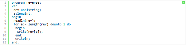 Reverse | Programming Pascal