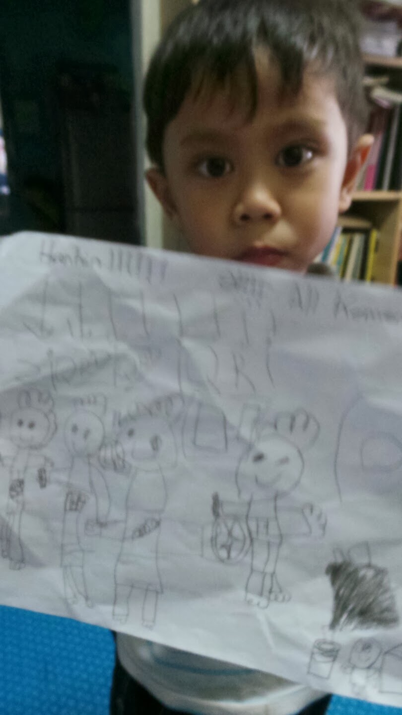 Lukisan untuk atuk dan nenek kedah