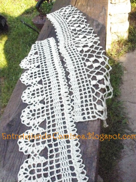 Entretejiendo Caminos: Bellas y delicadas puntillas en algodón&hellip;..