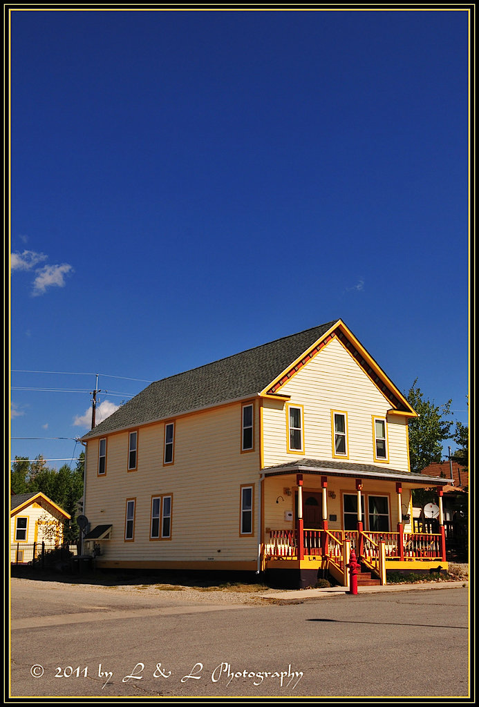 Colorado in Color Leadville Houses