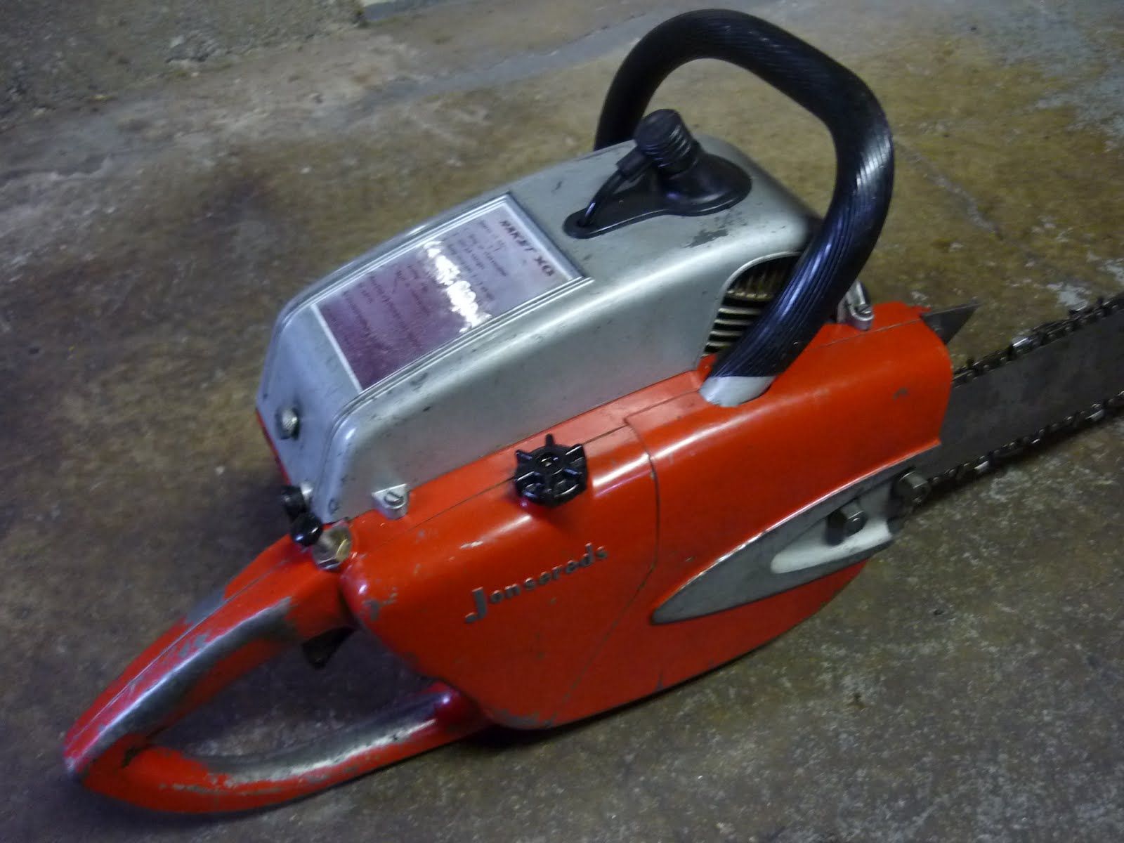 VINTAGE CHAINSAW COLLECTION JONSERED XG.