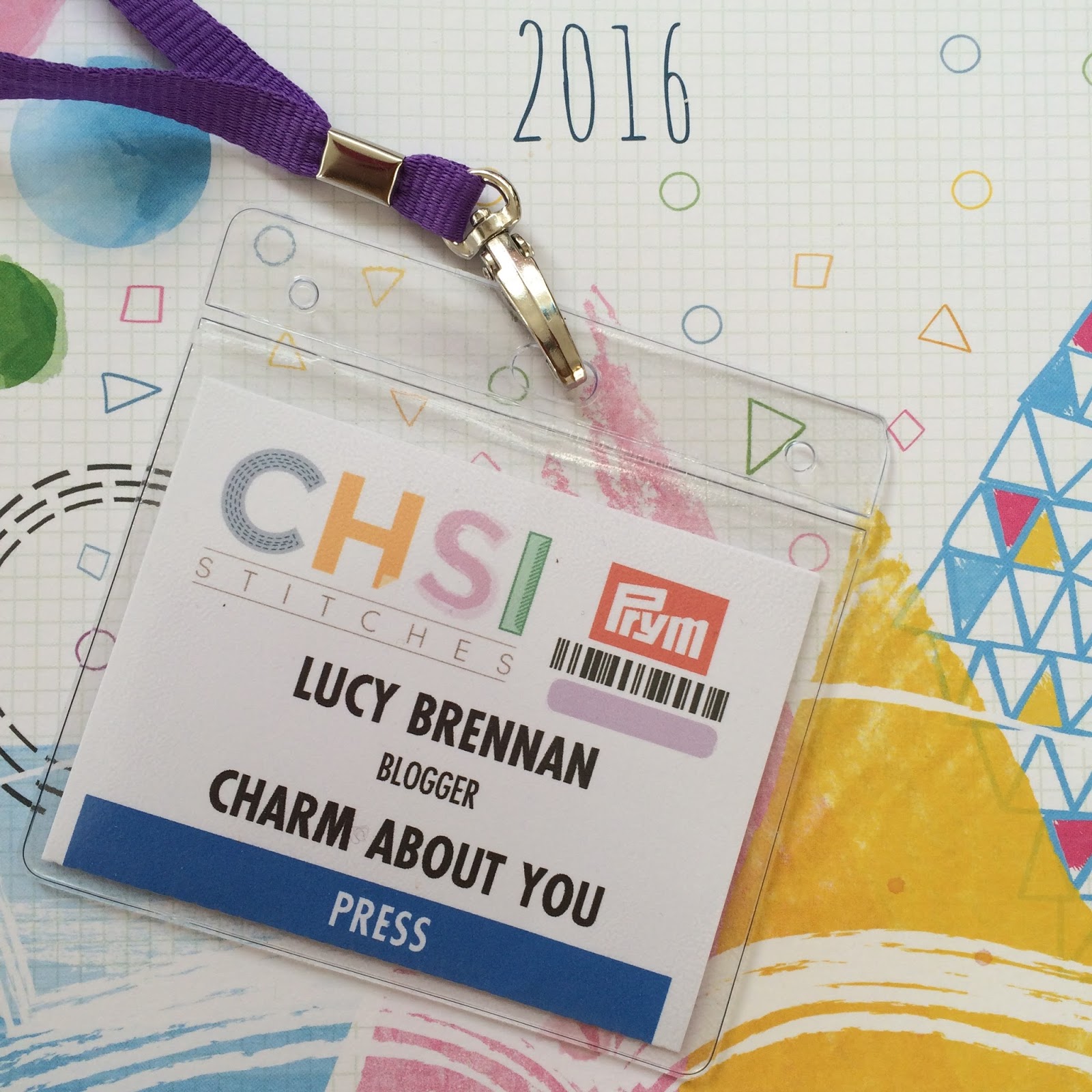 CHSI Stitches 2016 / CHARM ABOUT YOU