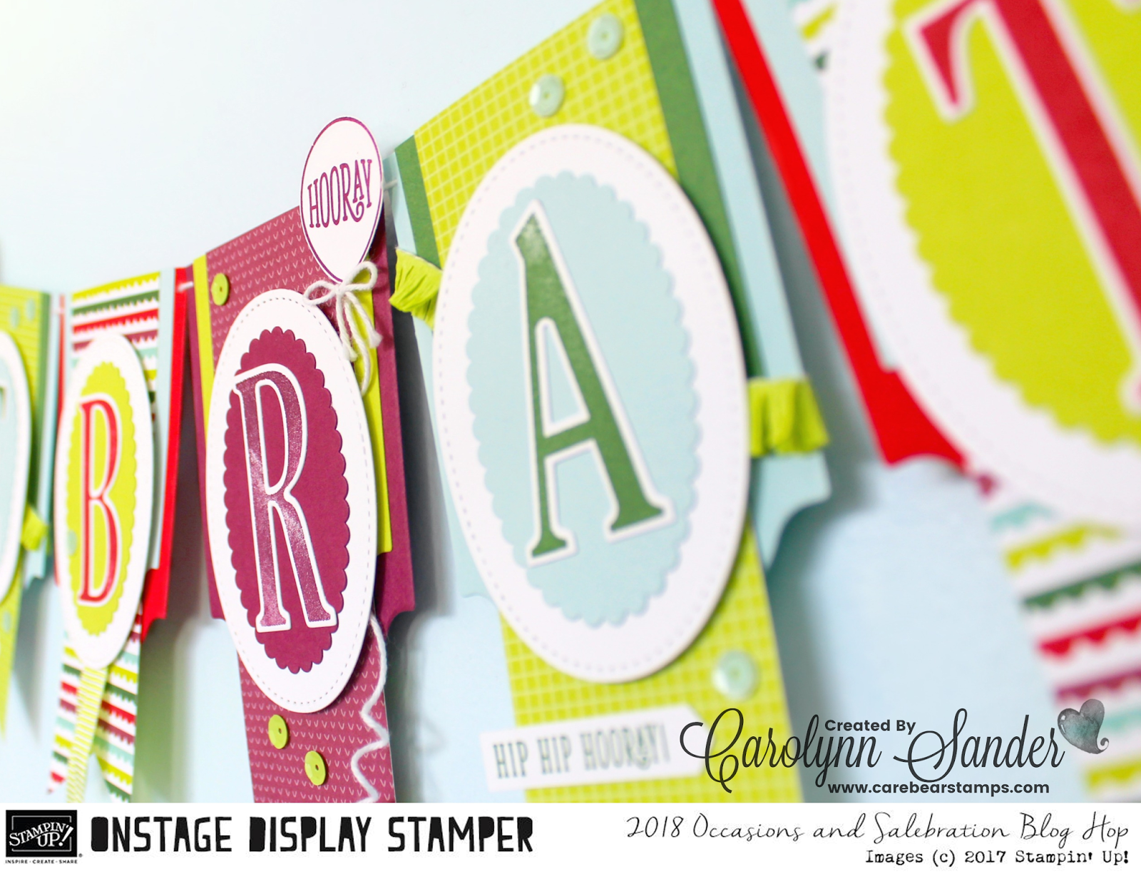 Care Bear Stamps Stampin Up 2018 Occasions Sale A Bration