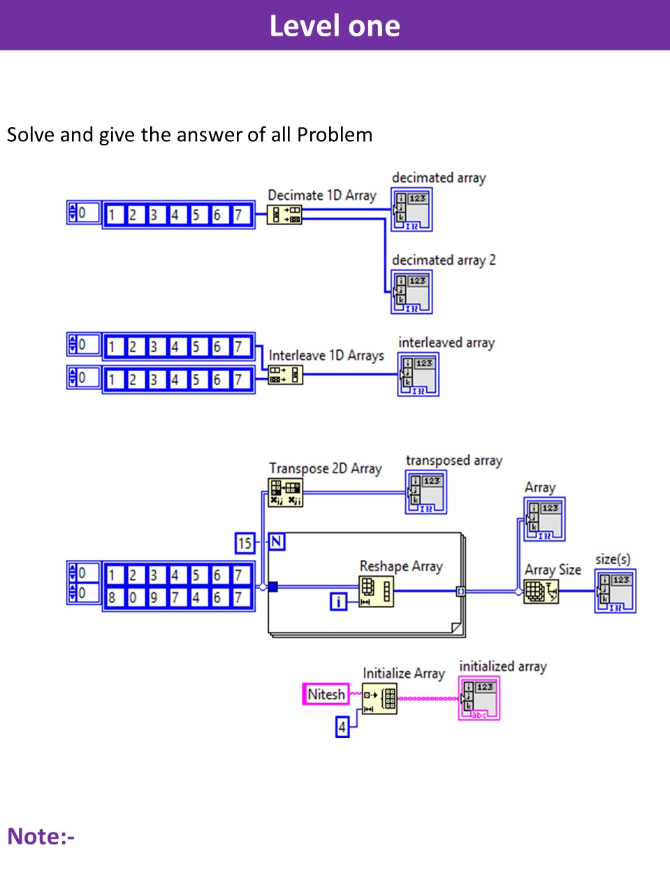 Array Basic Programming 36
