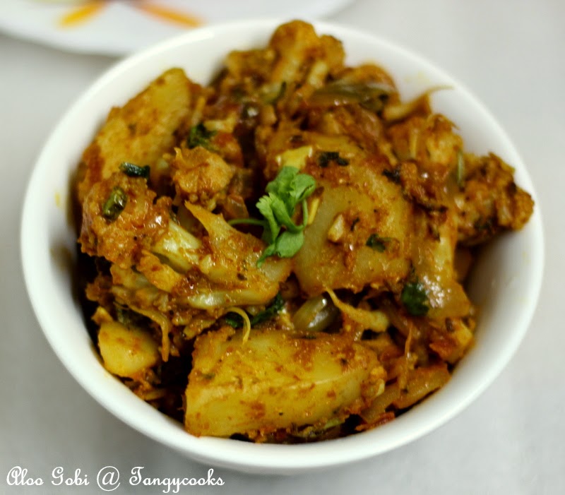 CONCOCTIONS OF A COOKAHOLIC !!! Aloo GobiClassic Punjabi Dhaba Style