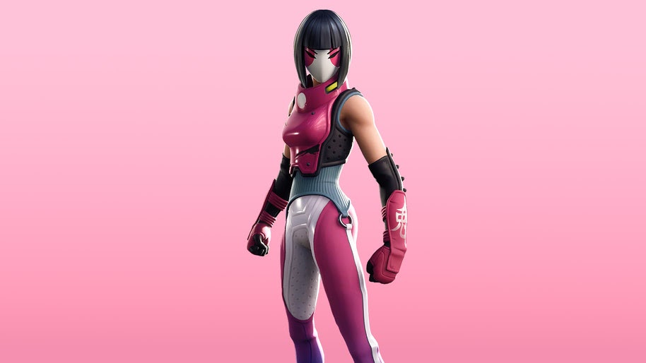 Fortnite Starlie Skin Outfit 4K HD Mobile, Smartphone and 