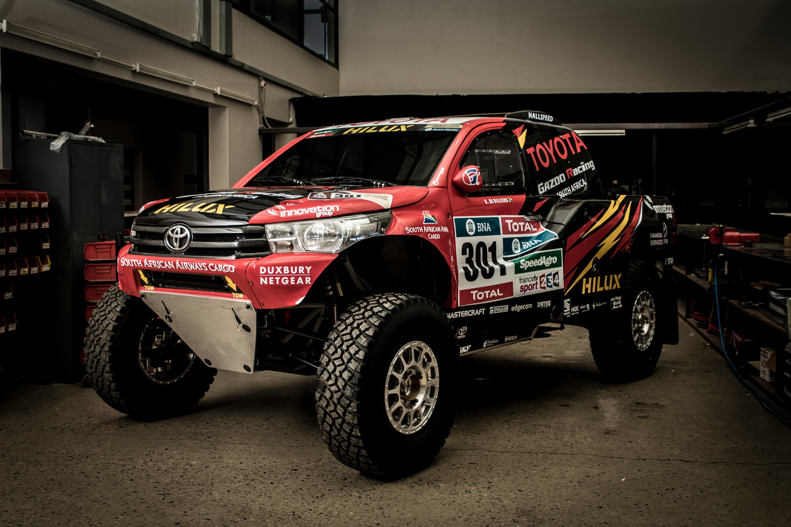 Toyota Ready To Tackle 2017 Dakar Rally With New Hilux Evo