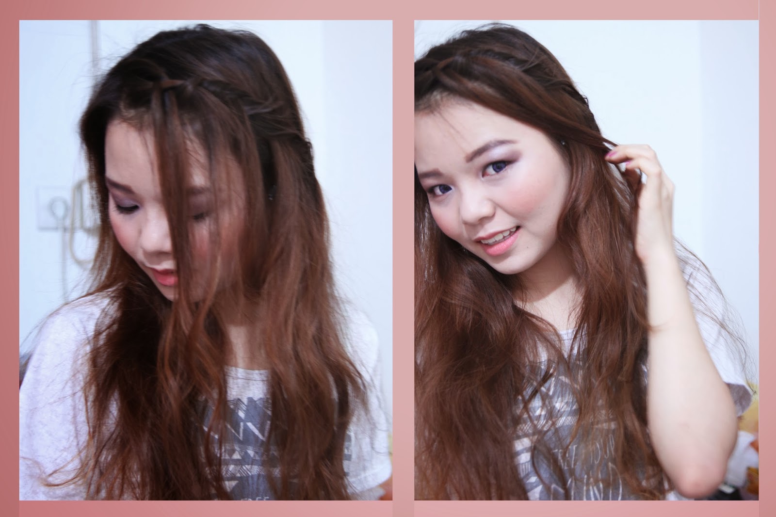 Easy Sweet Hairstyle for Valentine | Fretty Anggeni