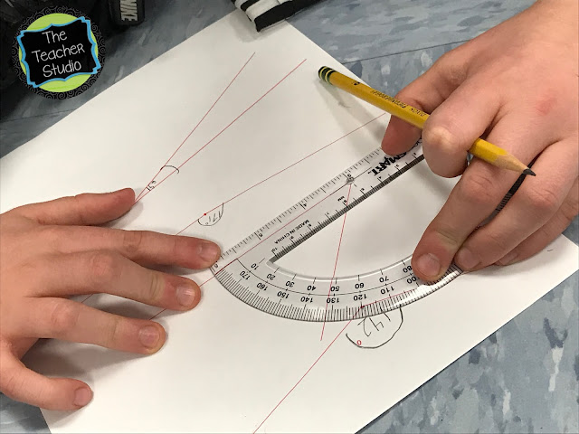 Teaching protractor skills