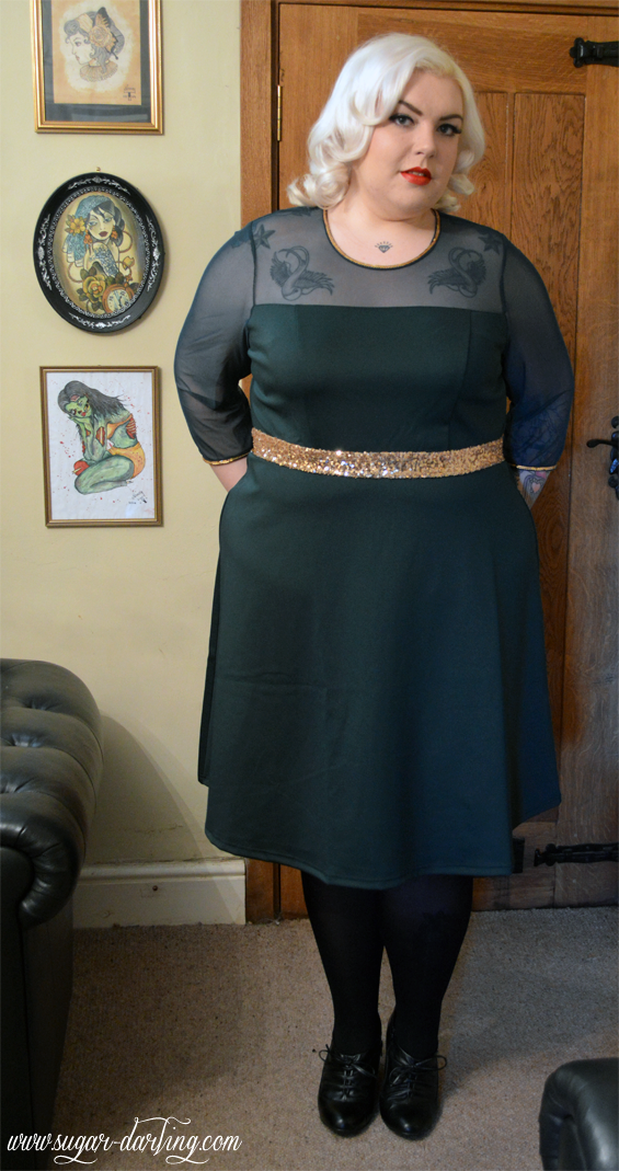Glitz and Green - An Outfit Post | Nancy Whittington-Coates // Sugar ...