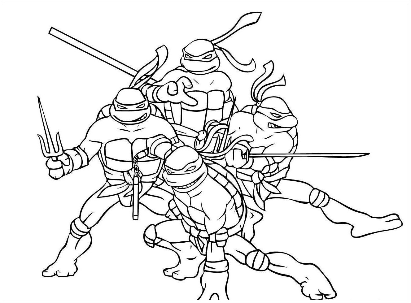 Ninja Zum Ausmalen - Besten Bilder von Malvorlagen 2020