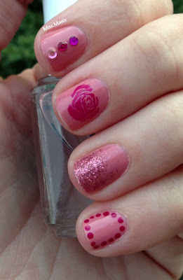 Miscellaneous Manicures: Valentine's Day Mash-Up Nails