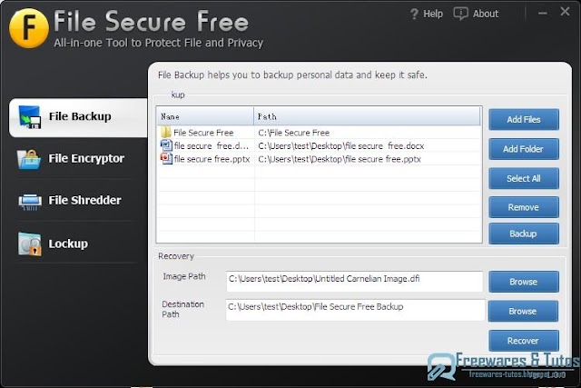 File Secure Free : un logiciel tout-en-un pour protéger vos données