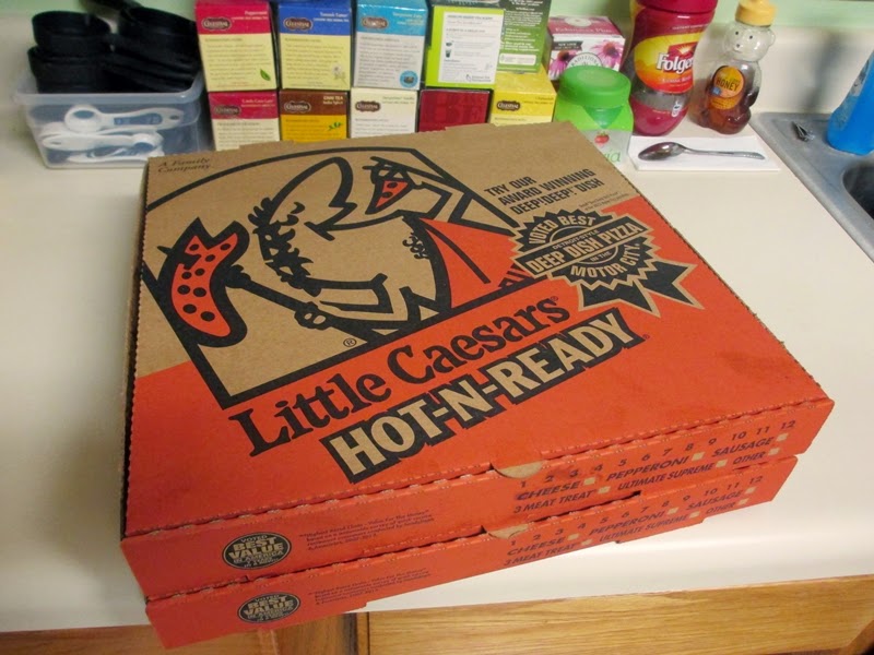 Little Caesars Hot-N-Ready Pizza Boxes