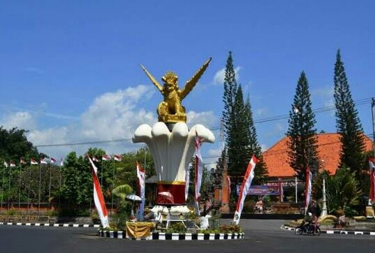 Bali ibukota provinsi Peta 34
