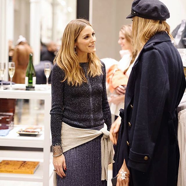The Olivia Palermo Lookbook Olivia Palermo At Banana Republic x