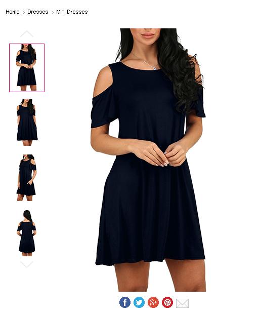 Long Sleeve Navy Blue Dress - Us Vintage Clothing