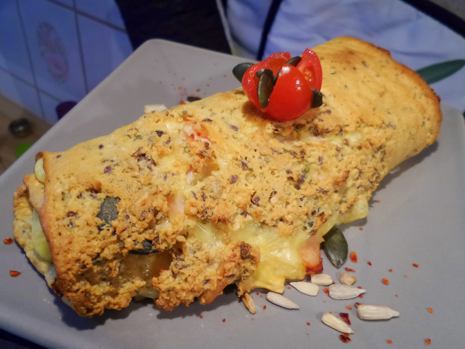 The healthy way of life...: Käse-Hähnchen-Rolle