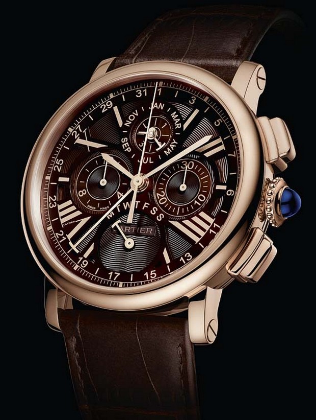 Passion For Luxury Rotonde de Cartier Perpetual Calendar Chronograph