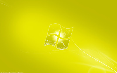 Windows Yellow Wallpaper - beautiful desktop wallpapers 2014
