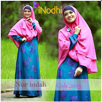 Contoh gambar model baju muslim syari