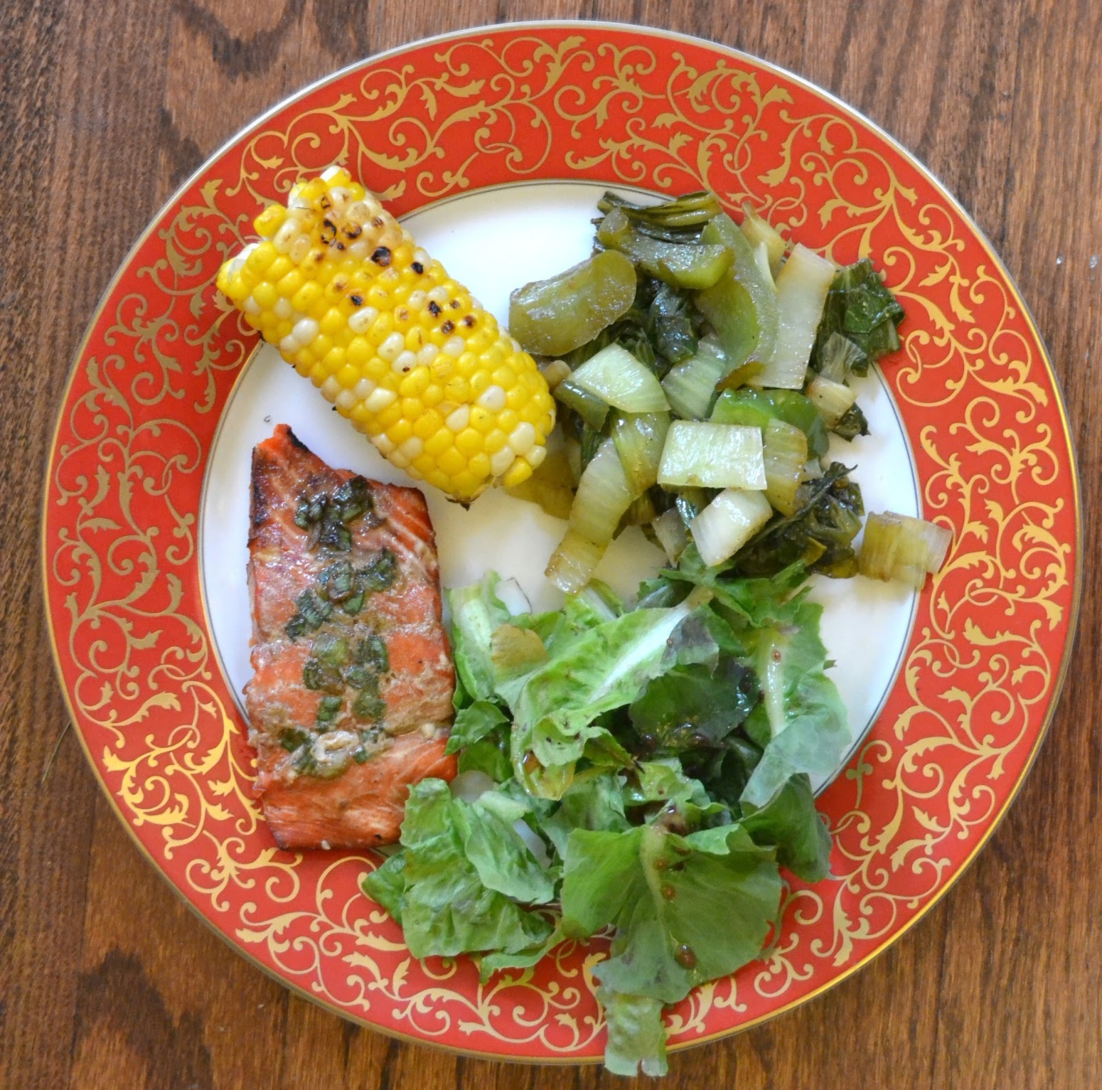 Green Onion Grilled Salmon The Nutritionist Reviews