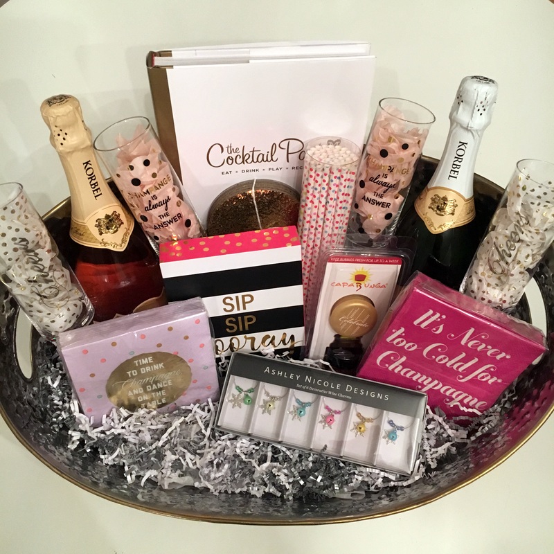 Thoughts for Thursday DIY Champagne Gift Basket and More! NKH STYLE