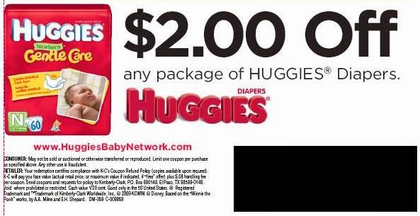 Huggies Printable Coupons February 2015