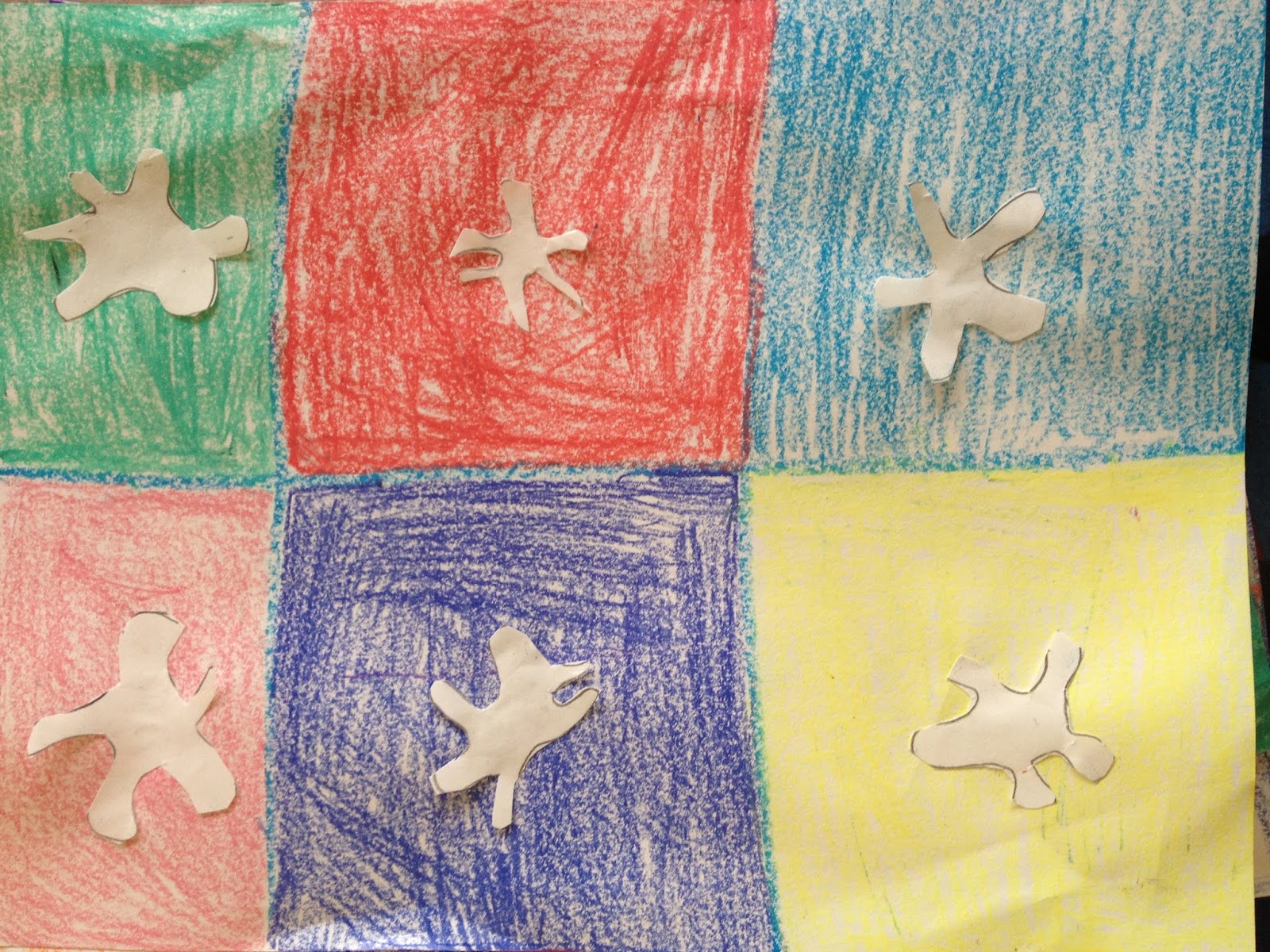 Art on your Sleeve a PYP art blog Matisse Snow Flowers