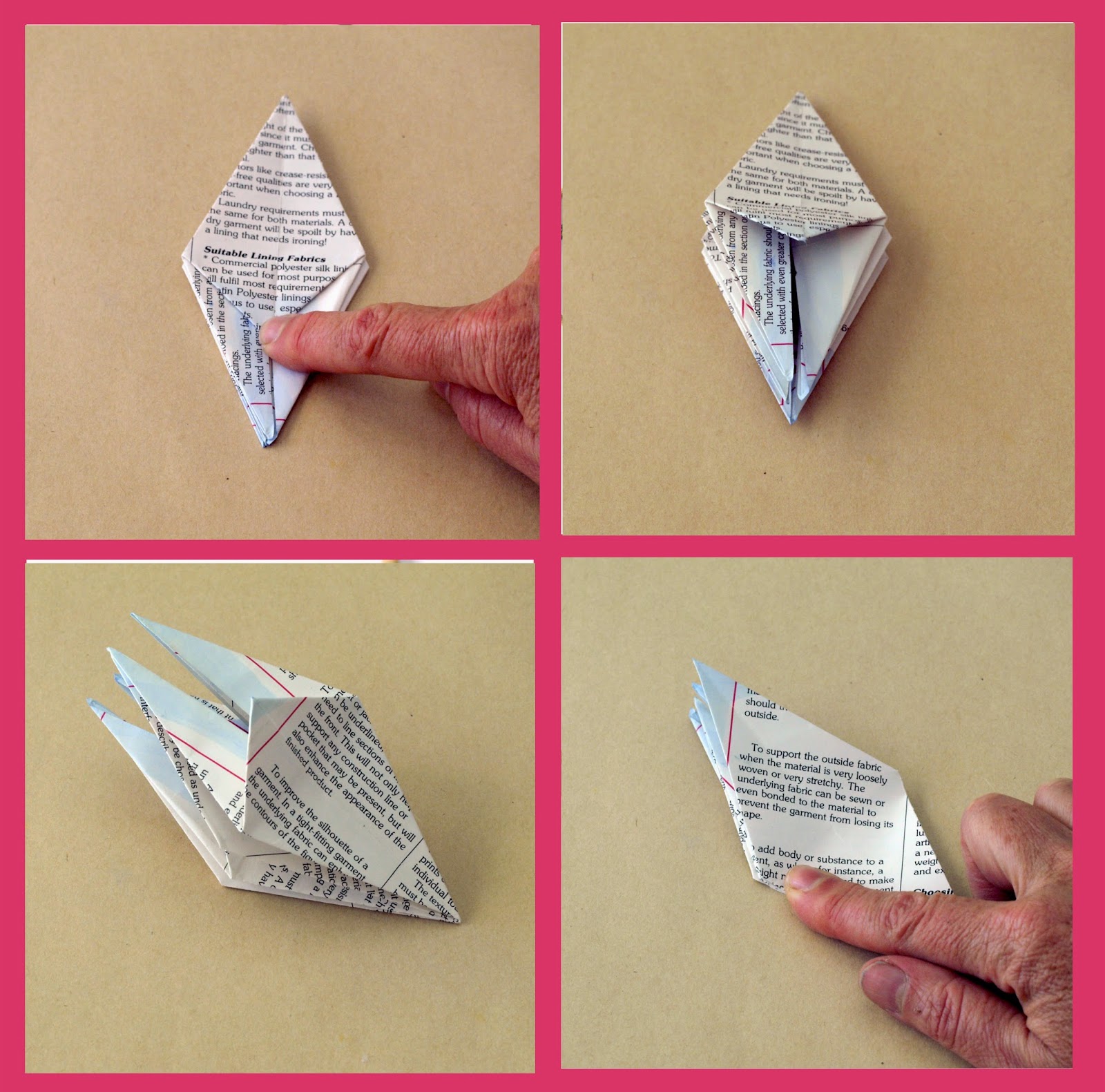 How to Whip up Some Chopstick Origami Flowers