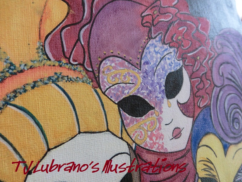 A Look in a Creative Mind TJ's Projects Canvas vs. Paper