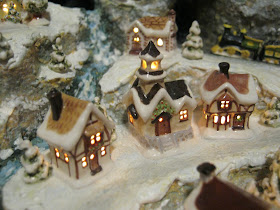 Sylvia Mobley at Pinerose Studio Miniature Christmas Village