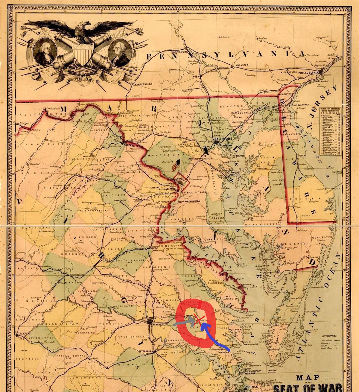 The Line of Battle Battle of Eltham's Landing May 7, 1862 Part 1