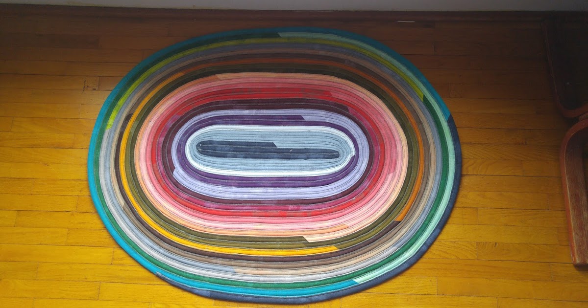 gudrun's quilting Jelly Roll Rug
