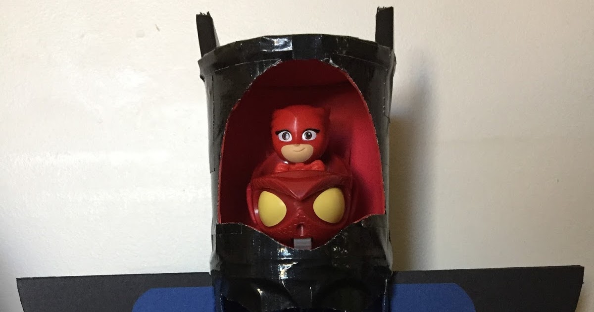 Stick This DIY PJ Masks Headquarters