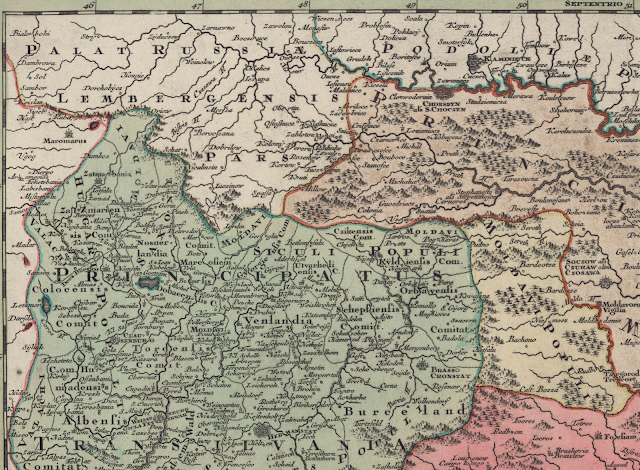 Карты о описания Молдавии, Бессарабии...XV в