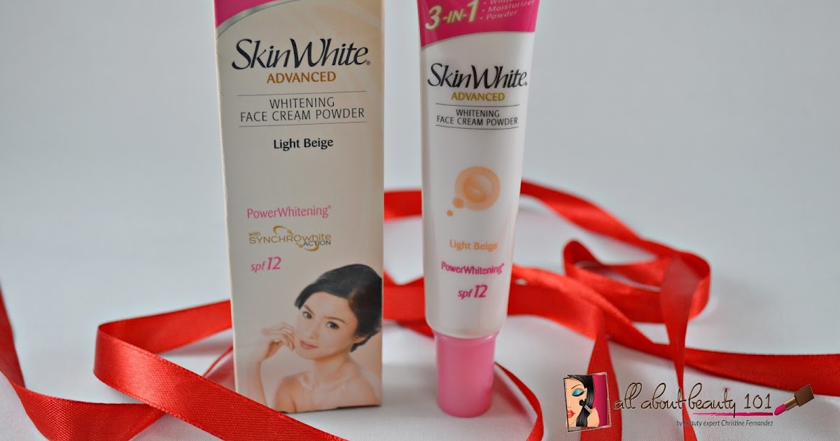 Product Review SkinWhite Advanced Whitening Face Cream Powder (Light