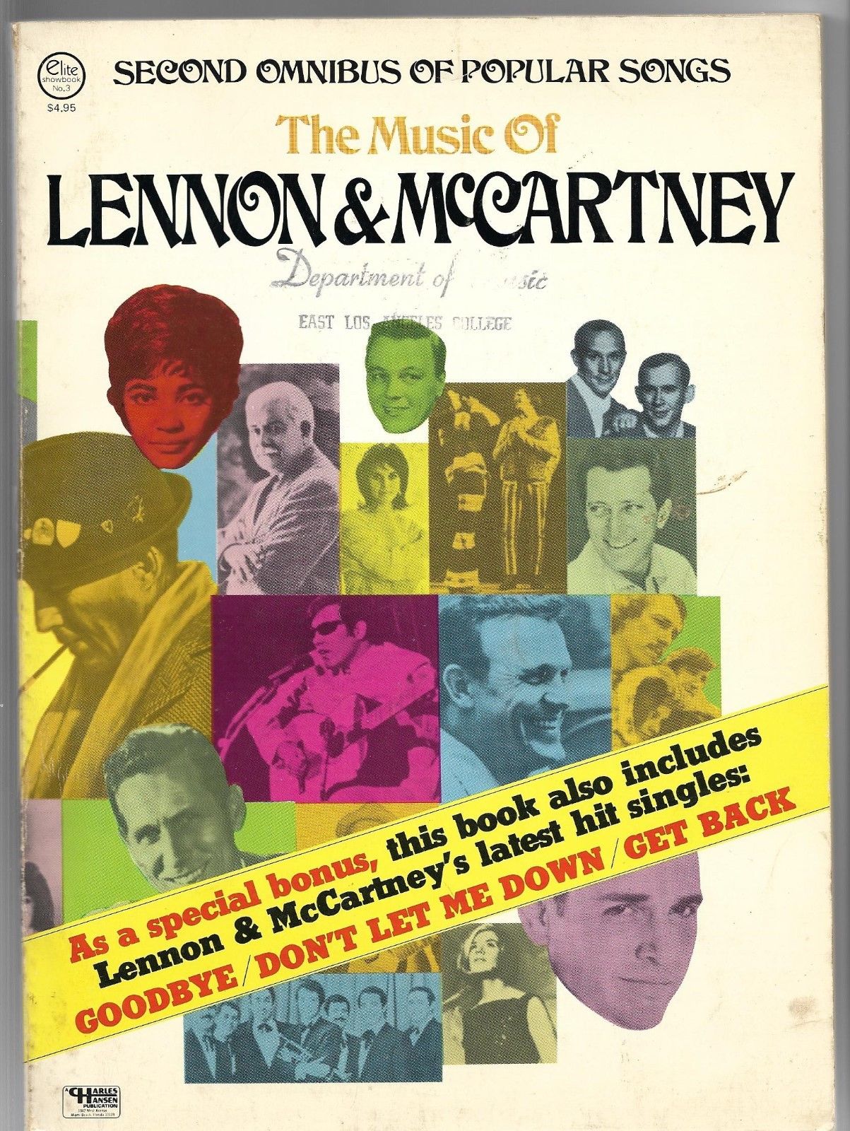 Songbook "The Music of Lennon and McCartney"