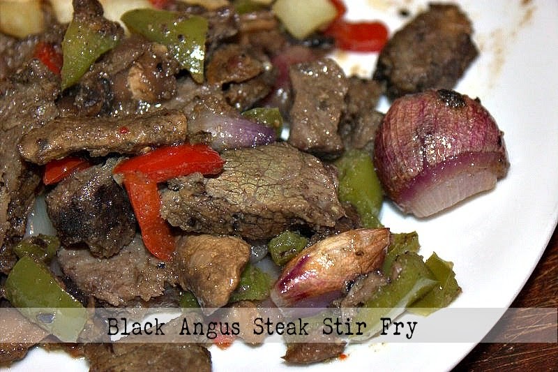 Recipe Rebels BLACK ANGUS STEAK STIR FRY