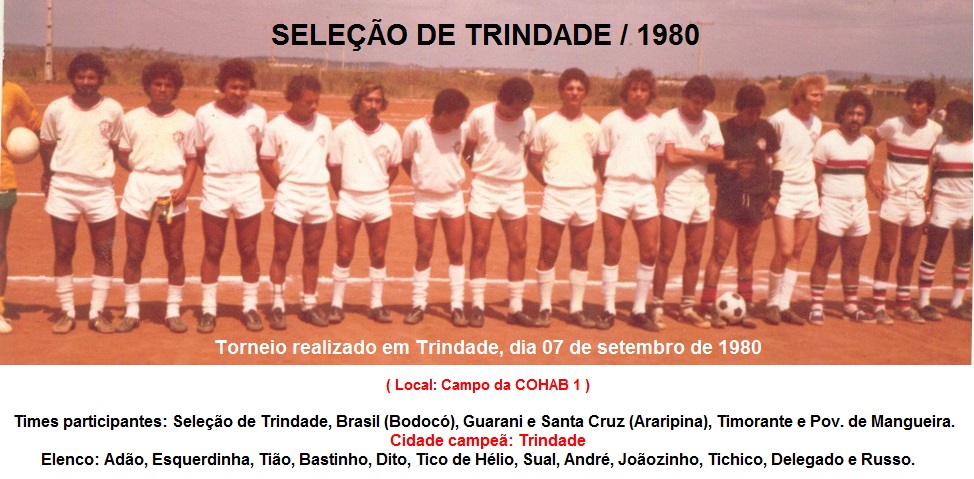 SELEÇÃO DE TRINDADE