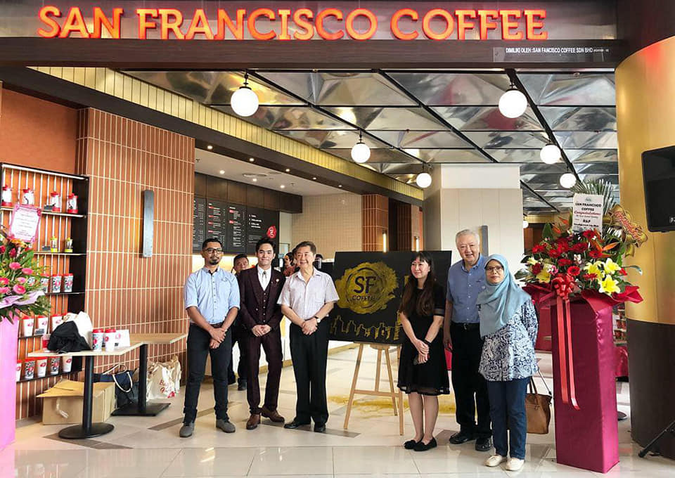 Launching off the South's first SF Coffee outlet by celebrating arts